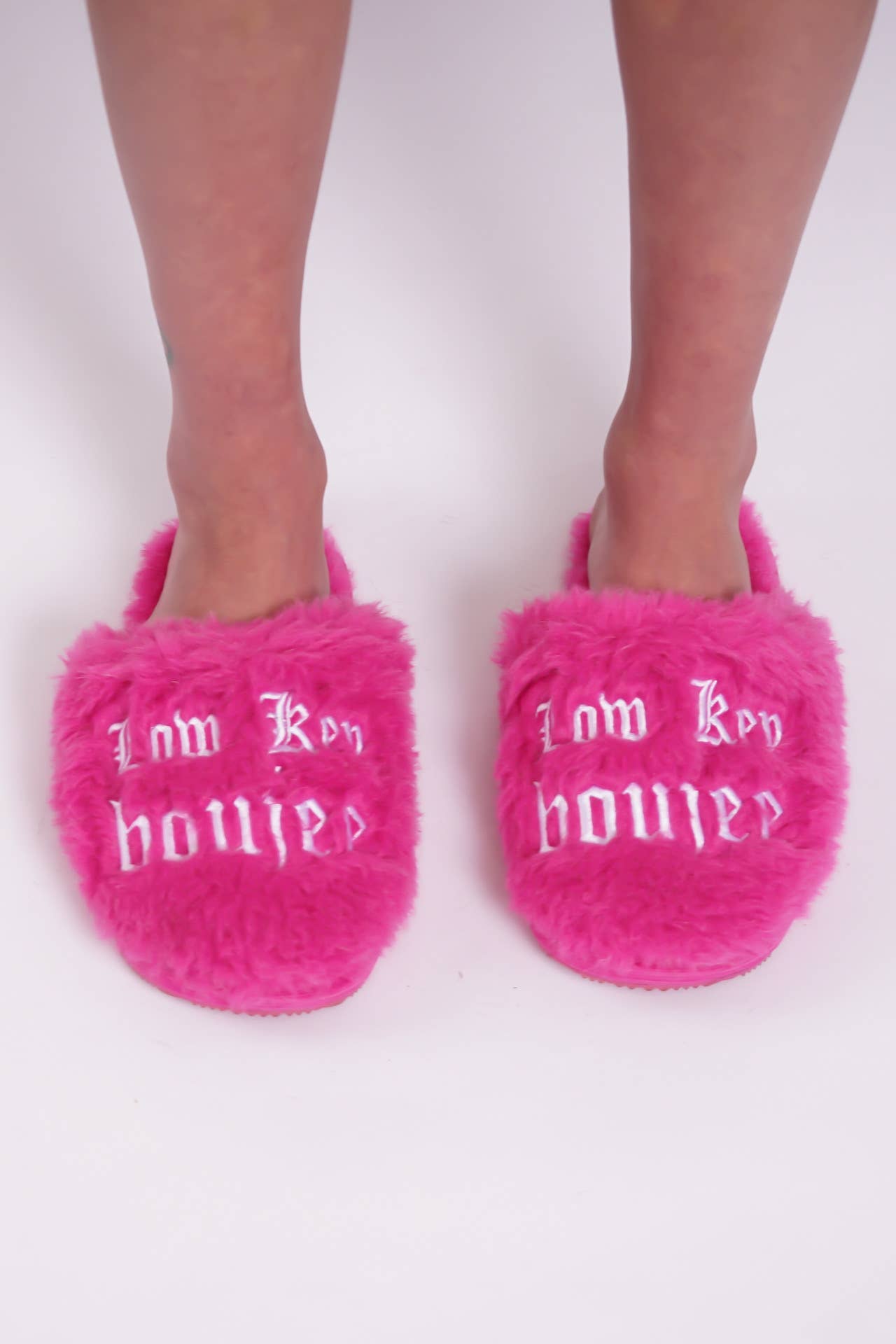 BEL AIR SLIPPERS Low Key Boujee (Pink) Choose Juicy